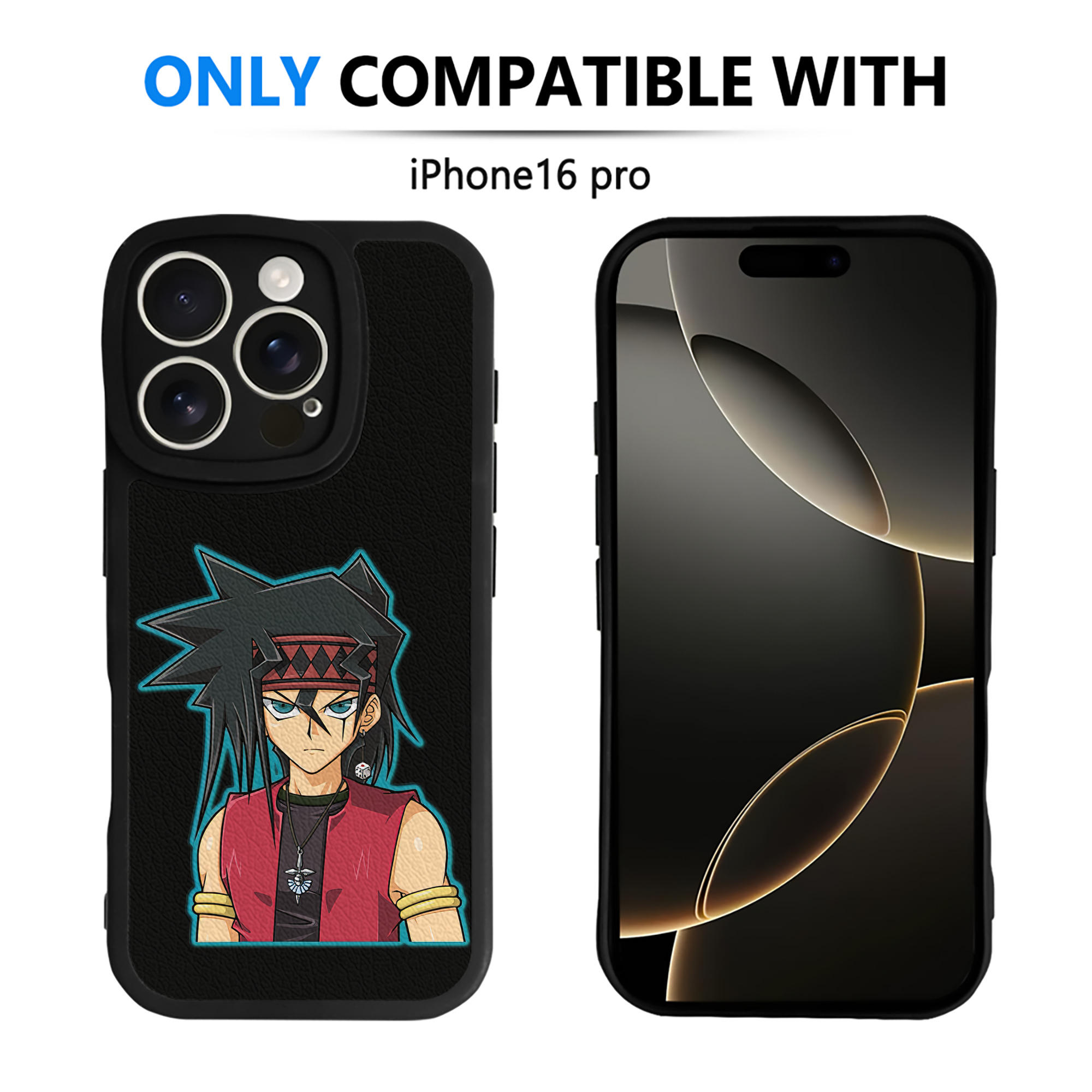遊☆戯☆王 Yu-Gi-Oh! 【iPhone 16シリーズ対応】シリコンスマホケース（レザー調） 材質：シリコン